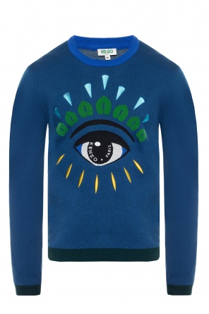 Sweter z motywem oka z logo, zdjęcie 1 Sweter z motywem oka z logo od Kenzo